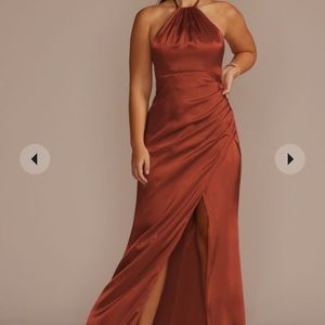 David’s bridal bridesmaid dress